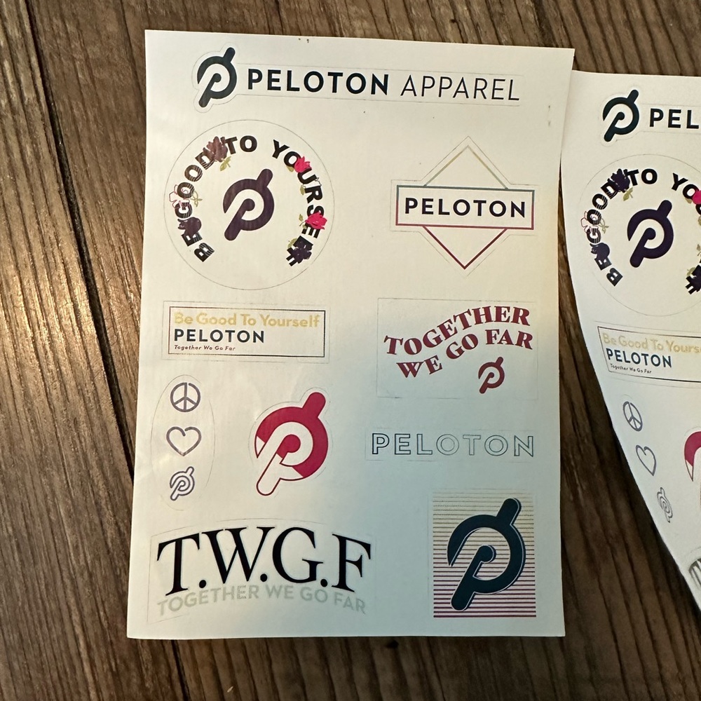 Peloton Stickers